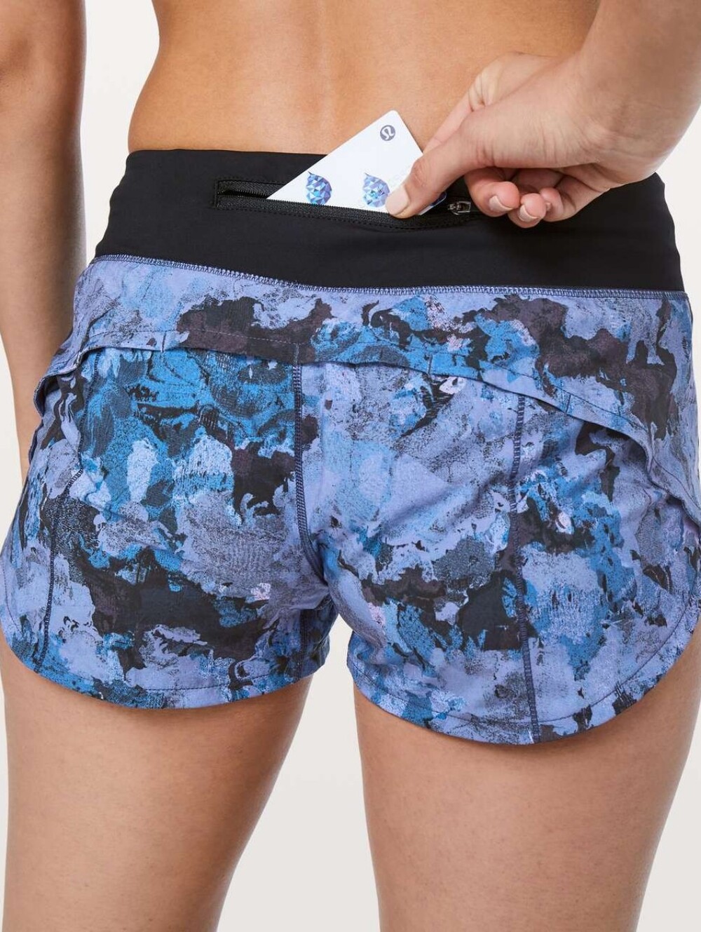 Lululemon Speed Up Short *2.5" Screen Camo Multi / Black